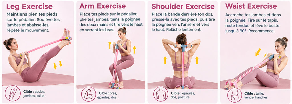 Yoga Pedal Resistance Band